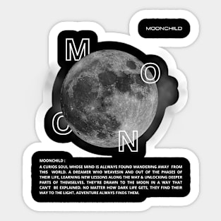 moonchild Sticker